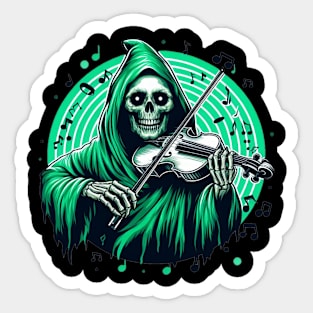 Violin Death Sticker